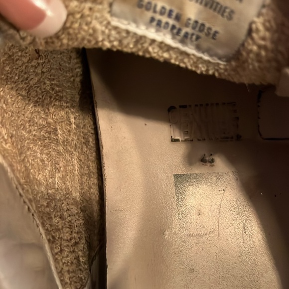 Men’s size 13 Golden Goose super star with silver leather star. Good condition - Picture 4 of 6